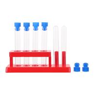 Ensemble De Jouets Scientifiques Pour Enfants,Expérience Scientifique,Tube À Essai En Plastique,Tubes Transparents,Compte-Gouttes,Jouets