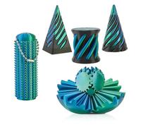 Ensemble de jouets sensoriels imprimés en 3D, balle d'engrenage imprimée 3D, jouets anti-douleur et spirale, pour anxiété, autisme, bureau, voyage, salle de classe - Cadeaux fantaisie pour amis