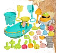 Ensemble de jouets - Vingt-cinq pièces outils de creusement et d'exploration - Jouet de sable sur le | Très approprié pour la famille, l'extérieur, l'extérieur, la piscine, l'eau, la natation, la