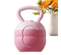 Ensemble de kettlebells réglables, poids d'entraînement de force, authentique et polyvalent, 15 x 28 cm, kettlebell facile à régler, équipement d'entraînement complet du corps pour salle de sport et