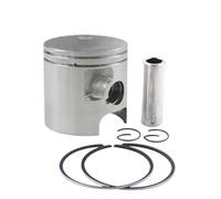 Ensemble de kit de piston standard avec anneaux et clips à broches Compatible avec une taille d'alésage de 56 à 57 mm compatible avec les modèles KDX125 KDX 125 de 1990 à 1999(Oversize 25)