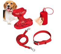 Ensemble de laisse pour chien, harnais réglable pour chien | Harnais pour