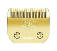 Ensemble De Lames Amovibles En Céramique Pro For Tondeuse For Chien, Compatible Avec Andis, Compatible Avec Oster A5, Compatible Avec Les Tondeuses Wahl, Série KM10(30(0.5mm))