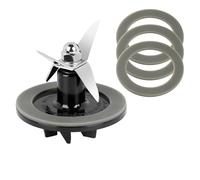 Ensemble De Lames De Mélangeur De Pièces De Rechange Avec 3 Joints De Mélangeur, Compatibles Avec Cuisinart, CBT-500, SB5600, CB600