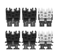 Ensemble De Lames De Scie Multifonctions Oscillantes À Dégagement Rapide For La Rénovation, Le Travail Du Bois Et Le Bricolage (12 À 108 Pièces).(48Pc)