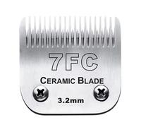 Ensemble De Lames De Tondeuse for Animaux De Compagnie Détachables 7FC, Compatible Avec Oster, Compatible Avec Wahl, Tondeuses A5, Lame En Céramique Et En Acier Au Carbone, Lame(7fc)