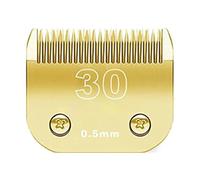 Ensemble De Lames Métalliques Amovibles For Tondeuses For Chiens 3FC/7FC/5FC/4FC/10/30/40, Compatibles Avec Les Tondeuses Andis, Oster Et A5.(30(0.5mm))