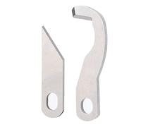 Ensemble de lames pour machine à coudre surjeteuse, accessoires de machine à coudre surjeteuse domestique, lames de couteau supérieures et inférieures en acier inoxydable
