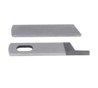 Ensemble de lames supérieure et inférieure pour machine à coudre A4142-335-0000 et A4145-335-000, lames d’overlock en acier inoxydable compatibles avec les modèles Bernina,