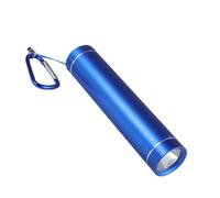 Ensemble de lampe d ' unité d ' énergie de boîtier en métal attache le cordon de poignée bloc d ' alimentation cylindrique pour les activités de plein air chargement facile des lampes de poche de