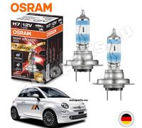 Ensemble De Lamps Osram H7 NIGHT BREAKER Compatible Pour Fiat 500 Depuis 2007