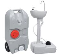 Ensemble De Lave-Mains Et Réservoir D'eau Portable De Camping Vidaxl Vidaxl