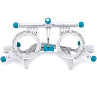 Ensemble de lentilles d'essai optométriques avec cadre d'essai en titane réglable PD 48-80 mm universel pour optométrie pour opticiens