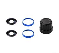Ensemble de lentilles interchangeables, protecteur d'objectif portable ForInsta-360 X5, accessoire optique en verre trempé, 8,7 x 10,8 x 3,5 cm (bleu)