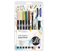 Ensemble de lettrage mélangé Tombow Cozy Times