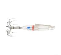 Ensemble de leurres de calamar LED 7 cm avec lumière colorée pour basse | Matériau en plastique, résistant aux conditions difficiles, utilisation en eau salée et eau douce, facile à manipuler