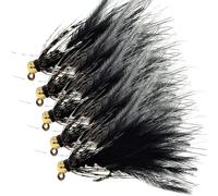 Ensemble de leurres de pêche - Leurre de bar réaliste de 4 cm | Appât de natation en plastique avec hameçon jig | Set 5 pièces pour truite, sandre, brochet, brème, eau douce, eau salée avec boîte de r