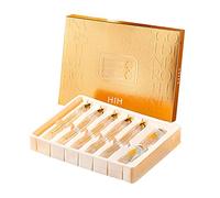 Ensemble de Levage de Fils protéinés, Combinaison d' dorées solubles pour Le Visage - Kit de Lifting hydratant pour Le Visage avec 5 et 2 Fils protéinés pour Les Types de
