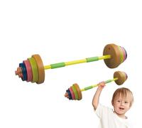 Ensemble de levage pour enfants - kit d'haltères jouet d'exercice corporel et amusant actif | Équipement d'entraînement réglable innovant pour garçons Girls Home Gymness Fing