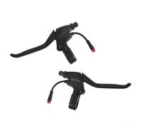 Ensemble de leviers de frein gauche et droit en ABS - Poignée ergonomique pour Kukirin pour G2 Pro et G2 Max - Accessoire de rechange - Noir - 240 g - Paire