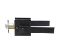 Ensemble de leviers de porte d'entrée avec pênes dormants à clés identiques pour porte résidentielle avant et extérieure