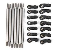 Ensemble de liaisons à tige métallique RC, barres de liaison de châssis en acier inoxydable pour GEN8, mise à niveau robuste avec un centre de gravité plus bas, comprenant 7