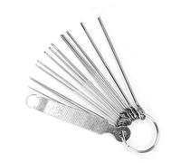 Ensemble de limes à écrou de guitare, lime à écrou de selle de pont de guitare, 13 aiguilles en acier inoxydable de tailles différentes, kit d'outils pour cordes d'instruments