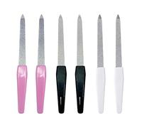 Ensemble De Limes À Ongles 6 Pièces, Bandes De Limes À Ongles, Lime À Ongles En Acier Inoxydable, Lime À Ongles Double Face, Outils À Ongles