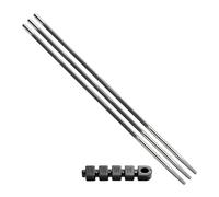 Ensemble de limes d'affûtage de chaîne pour tronçonneuse - Outil d'affûtage des dents - Outil de construction en acier - Affûteur de chaîne