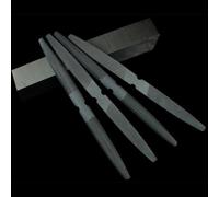 Ensemble de limes demi-rondes et plates à double tête pour façonner et polir le bois, le plastique et le plâtre, construction en acier, dents grossières, outil à main (C)