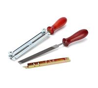 Ensemble de Limes pour Tronçonneuse Kit D'Affûtage de Scie à Chaîne de Fabrication Exquise pour Un Affûtage Rapide et Précis pour Les Arboriculteurs et Les Arboriculteurs