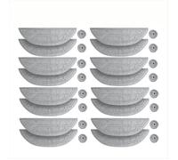 Ensemble de Lingettes en Microfibre pour Système de Nettoyage pour Roborock S8 MaxV Ultra/G20S Vibra Rise 3.0 - Rapide Réutilisable