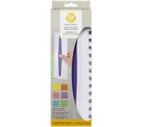 Ensemble de lisseurs gla age en peigne Wilton - 3 pi ces - Blanc/violet