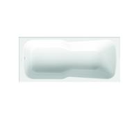 Bette bath BetteSet 2560000 150 x 75 x 38 cm, blanc avec coin douche