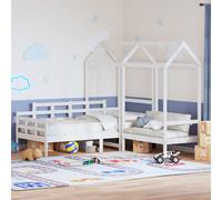 Ensemble de Lit de Jour et de Banc et Toit Canapé-lit Salon Pin Massif vidaXL