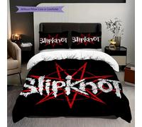 Ensemble De Literie À Imprime Numérique Avec Housse De Couette Et Taie D'oreiller, Motif Live Knot Band (26), Decoration D'intérieur, Cadeau D'anniversaire, Idéal Pour Une Chambre