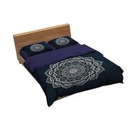 Ensemble De Literie Bohême Et Capteur De Rêves 1 Housse De Couette + 2 Taie D'oreiller 100% Microfibre (Photo 06,140x200cm(1.2MBed))