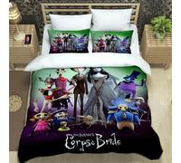 Ensemble De Literie De Dessin Anime Corpse Bride, Ensemble De Fournitures De Lit Exquis, Housse De Couette, Ensemble De Literie, Ensemble De Literie De Luxe, Cadeau D'anniversaire
