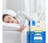 Ensemble de literie de voyage jetable (drap de lit + housse de couette + taie d'oreiller), ensemble de literie de voyage portable et pratique, drap de lit jetable, ensemble de housse de couette et de 