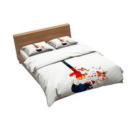 Ensemble De Literie Notes Et Musique Multicolores 1 Housse De Couette + 2 Taie D'oreiller 100% Microfibre (Note 02,220x240cm(1.8M/2MBed))