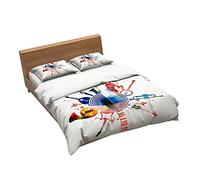Ensemble De Literie Notes Et Musique Multicolores 1 Housse De Couette + 2 Taie D'oreiller 100% Microfibre (Note 05,220x240cm(1.8M/2MBed))