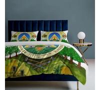 Ensemble De Literie Trois Pièces Honduras Drapeau National Parure De Lit pour 2 Personnes Housse De Couette Douce Et Respirante avec Fermeture Éclair Cachée Taille King Size pour Maison Et Hôtel