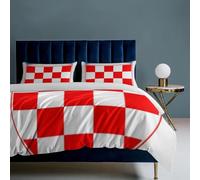 Ensemble De Literie Trois Pièces République De Croatie Drapeau National Parure De Lit Douce Respirante pour Maison Et Hôtel Housse Couette avec Fermeture Éclair Cachée Cadeau Patriotique Famille Amis