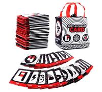 Ensemble de Livres en Tissu cognitifs pour la Petite enfance, Livre d'activités Douces pour , Livres de Bain pour | Livres de Bain Doux avec Alphabet pour Petits