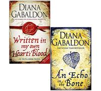 Ensemble de livres Outlander série 2 de Diana Gabaldon (Un écho dans les os, écrit dans le sang de mon propre cœur)