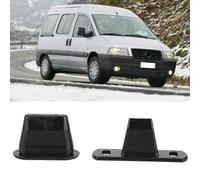 Ensemble de Localisateur de Porte Coulissante Latérale, 2Pcs Abs Plastic Sliding Door Latch Vehicle Lock Goupille de Serrure, pour Fiat Scudo 1995-2006 Oem : 904637 904645 1487798080