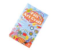 Ensemble de loisirs créatifs en aluminium pour enfants, peintre, anniversaire, livre de coloriage facile à utiliser, fournitures de maternelle, kit d'artisanat sur le thème d'anniversaire, peinture à