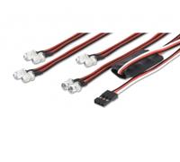 Ensemble de lumière LED 4+4 par radio