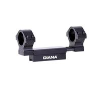 Diana Ensemble de Lunette de visée Bullseye 25 4 + 30 mm pour Rail à Prisme de 11 mm Noir 25 4-30 mm