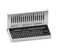 Ensemble de lunettes rechargeables avec contrôle du moment modifiable, rangement attrayant de la pointe, 10 divisions de précision, variétés de montures pour tout le monde, équipement de réparation de